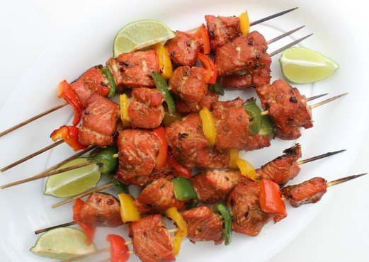 Apricot-Grilled-Salmon-Skewers
