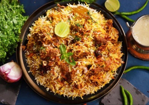 Haidrabadi Lamb Biryani