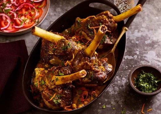Hyderbadi spiced Lamb Shank