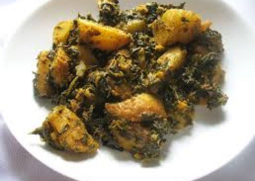 Sag Aloo
